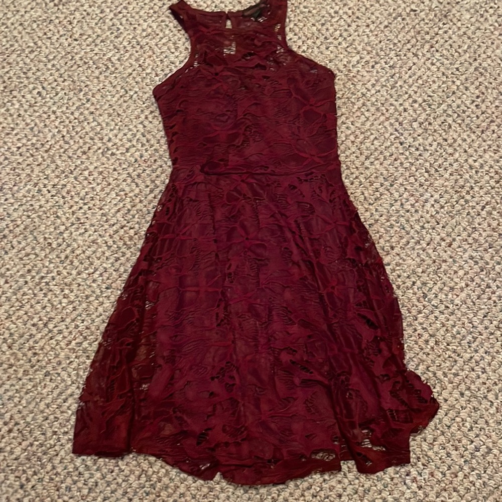 Floral lace dress